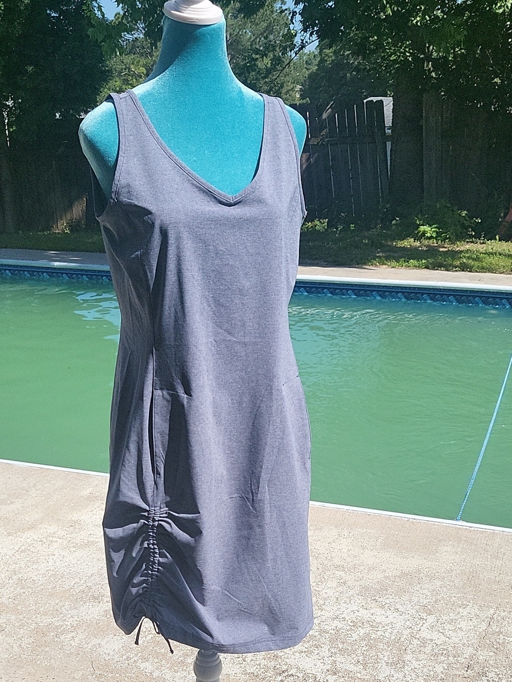 Columbia Heathered Slate Blue Top